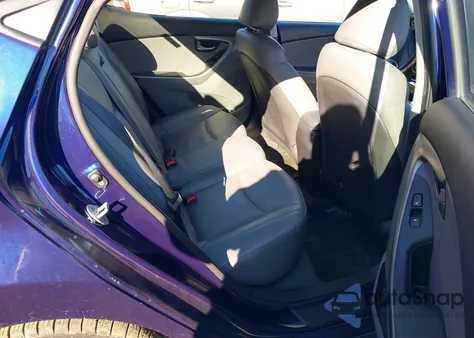 2012 Hyundai Elantra Limited from USA, damaged, VIN 5NPDH4AE8CH094163